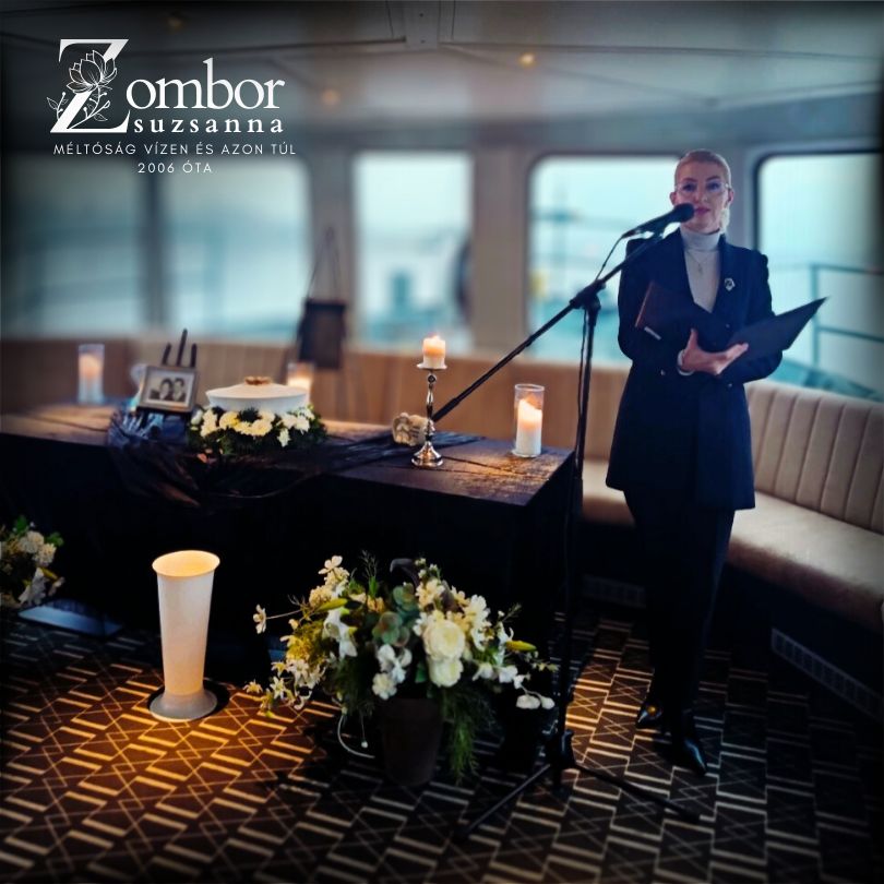 Hajós búcsúztató vízi temetéssel 30-200 főig